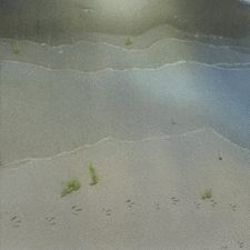 print - desert waves 2 - studio d'une